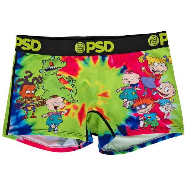 Rugrats The Whole Gang Microfiber Blend Women's PSD Boy Shorts