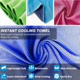 thumbnail image 3 of Toalla refrescante YQXCC Ice Cool para cuello, microfibra, 47 x 12 cm, paquete de 4, 3 of 6