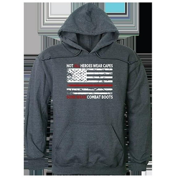 Not All with TRL Graphic Pullover Sweatshirt, Heather Charcoal - Small