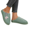 thumbnail image 5 of Women's Slippers Autumn/Winter Non- Thick Sole Indoor Footwear for Couples, 5 of 9