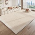 thumbnail image 1 of Japanese Style Living Room Decoration Plush Rug Light Luxury Rugs for Bedroom Thicken Non-slip Mat Home Cream Cloakroom Carpet My Lux Decor Round, 1 of 14