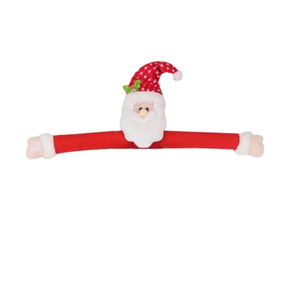 Kearding Hebilla de cortina de Navidad Adorable Festival adorna la decoración del hogar cortinas del hogar Tieback adornos atar fijador Papá Noel