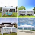 thumbnail image 2 of SEGMART Event Canopy Party Tent for Outside, 10' x 20' White Outdoor Party Wedding Tent, L178, 2 of 15