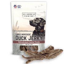 All American Canine Duck Jerky for Dogs, 2 oz Bag