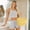 Yellow, variant on Lenkho Portable Plastic Shower Caddy Basket With Handle Large Capacity Drainage Bathroom Organizer For Dorm Gym Kitchen Camping