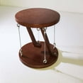 thumbnail image 4 of Tensegrity Table Wooden Science Experiment Toy for Table Living Room Desk Dark Brown, 4 of 8