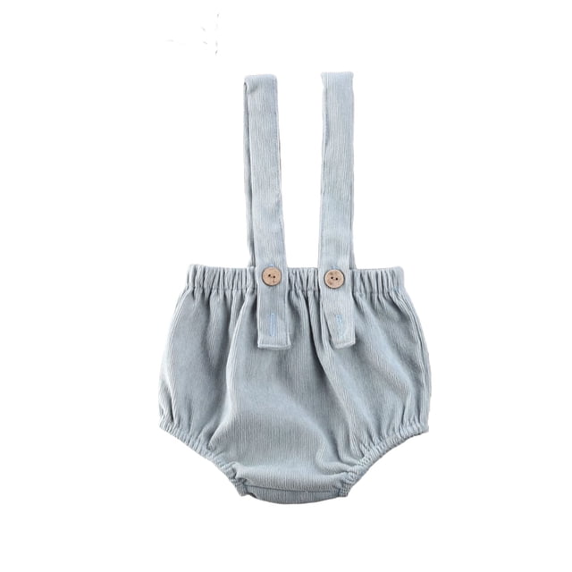 EYIIYE Salopette Bébé Shorts en Velours Côtelé