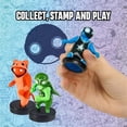thumbnail image 5 of Gang Beast Ink Stamper Figures 5pk Collectible Red Superhero Blue Bear PMI, 5 of 5