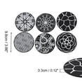 thumbnail image 2 of Unique Bargains Anti-Slip Drink Coaster Set Black, 2 of 5