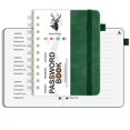 thumbnail image 4 of WHEANG Password Book – Internet Address & Password Organizer With Laminated Alphabetical Tabs – Password Journal – Hardcover Medium Size 6.1x4.8”, 4 of 9