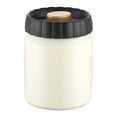 thumbnail image 2 of Recipiente hermético de acero inoxidable para almacenar alimentos con tapa sellada al vacío. Blanco como la leche, 2 of 8