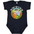 thumbnail image 3 of Inktastic 1st Trip to Zoo Animals Boys or Girls Baby Bodysuit, 3 of 5