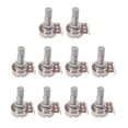 thumbnail image 2 of Potenciómetro de Audio A25K 10 Uds Yuyangstore Control Push Pull, 2 of 8