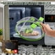 thumbnail image 5 of Microwave Food Splash Proof Lid, Upgraded Foldable Clear 11.5 Inch Plate Cover for Easy Heating and Food Protection, 5 of 5