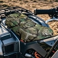 thumbnail image 4 of KUIFORTI Camouflage Green ATV Seat Cover Four Wheeler Accessories Soft Easy Installation Seats Protect Compatible with Most ATV for Sportsman, Rancher,Foreman, Scrambler, 4 of 7