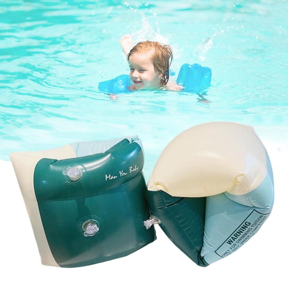 Swimming Arm Float,PVC Inflatable Armband Floating Sleeve Inflatable Water Ring Women Men Summer Outdoor Pool Beach Party