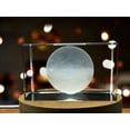thumbnail image 4 of Uranus 3D Engraved Crystal Novelty Decor, 4 of 6