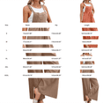 thumbnail image 3 of Endives Wide Leg Jumpsuit For Women Casual Loose Bib Overalls for Women Solid Color Jumpsuits Spring Summer Khaki, 3 of 5