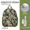 thumbnail image 3 of French Country Spine-Friendly Backpack - Waterproof Ergonomic Student Daypack with Breathable Mesh, 3 of 5