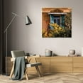 thumbnail image 3 of Rita Crane 15x15 Gallery Wrapped Canvas Wall Art Titled - Momosa at the Window, 3 of 4