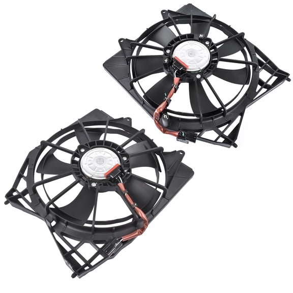 GELUOXI 2PCS Left & Right Cooling Fan for Honda Accord 2018-2022 38611-5PF-N11 19030-5PF-N12