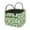 Cute Cartoon Pickle Print, variant on Garronmavis Nautical Seahorse Starfish Print Quilted Laundry Basket with Handles, Large Capacity Fabric Laundry Hamper for Bathroom, Bedroom, Nursery, Dorm Storage