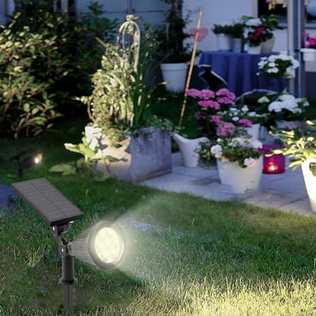 

Qepwscx Solar Pathway Lights White Bright Solar Lights Outdoor Waterproof Solar Garden Lights Landscape Path Lights for Patio Walkway Yard Driveway Backyard Decorative