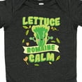 thumbnail image 4 of Inktastic Lettuce Romaine Calm Boys or Girls Baby Bodysuit, 4 of 5