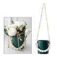 thumbnail image 4 of simhoa Modern Ceramic Wall Hanging Planters Plant Pot Pencil Holder Green, 4 of 7