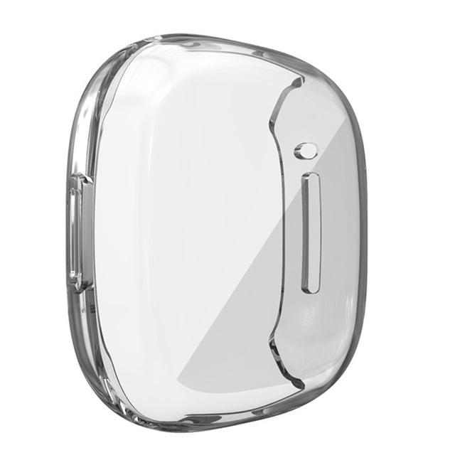 TPU+Tempered Glass Protective Case - Compatible with Smartwatch Case Sense, Drop-Resistant & Slim