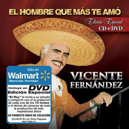 Hombre Que Mas Te Amo (Walmart Exclusive) (CD/DVD)
