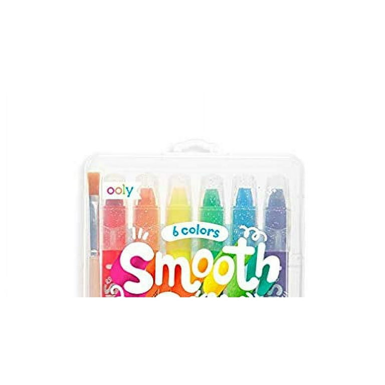 Ooly Smooth Stix Watercolor Crayon Set of 6 – Crush