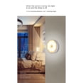 thumbnail image 3 of 4X Sensor de Movimiento, Luz LED, Luces Nocturnas USB, LáMpara Recargable para Cocina, Dormitorio, Escaleras, Pasillo, Armario, Armario, 3 of 5