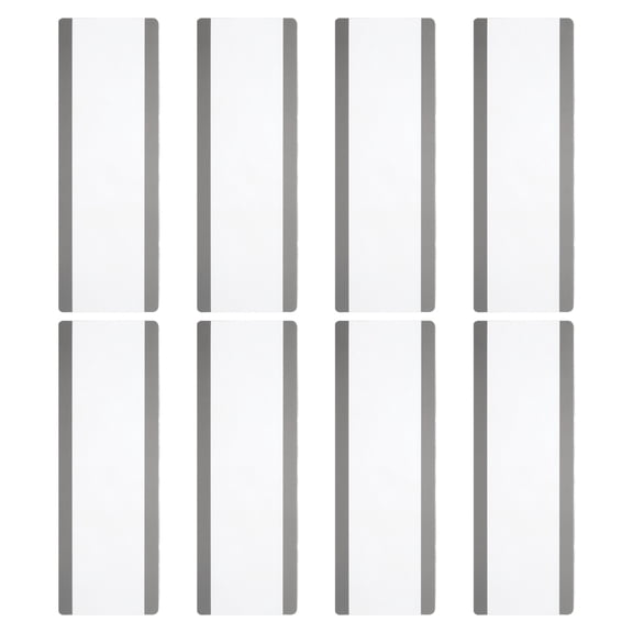 Uxcell Guided Reading Strips Highlight Colored Overlay Bookmark Reading Tracking Teaching Supplies Grey 8pcs