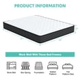 thumbnail image 3 of Costway 8" Full Size Memory Foam Bed Mattress Medium Firm Breathable Pressure Relieve, 3 of 10