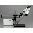 thumbnail image 2 of AmScope 3.5-90X Binocular Stereo Microscope w Fiber Light + Ball Bearing Stand New, 2 of 4