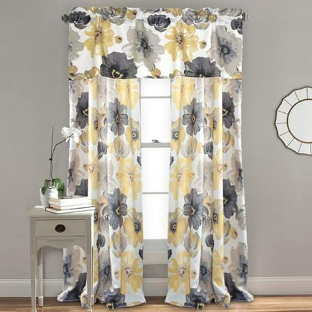 Lush Decor Leah Room Darkening Curtain Panel Pair Lush Decor Leah Room Darkening Curtain Panel Pair
