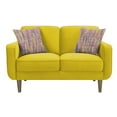 thumbnail image 2 of Wallace &amp; Bay Holland Velvet Loveseat, 2 of 7