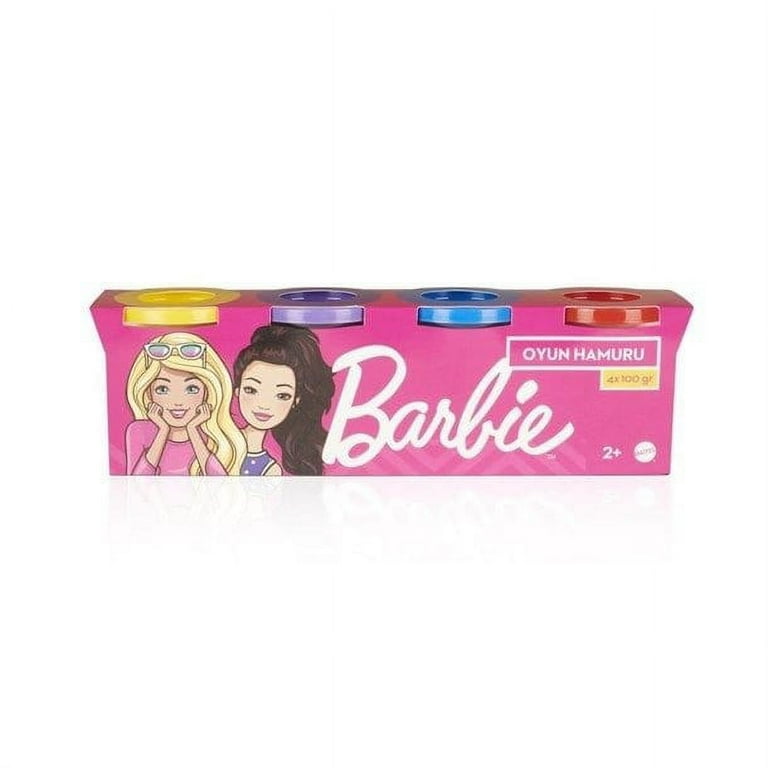 Barbie Play Dough 4 Pack 4 x 100 gr GPN18 Walmart