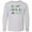 AC-Heather Grey, variant on Inktastic Happy Birthday Mom Long Sleeve Youth T-Shirt