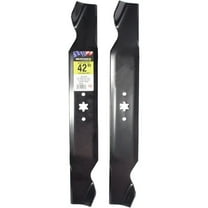 MaxPower 561548B 2-Blade Set for 42 Inch Cut MTD/Cub Cadet/Troy Bilt Replaces 42-04126, 742-04308, 742-0616 and Many Others, OEM #'s