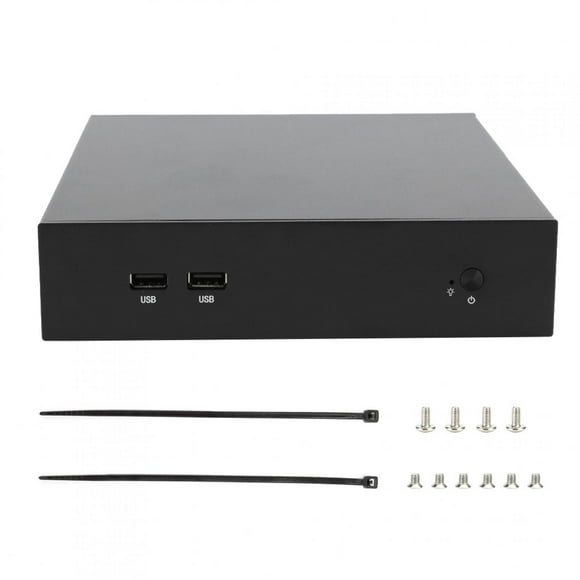 Mini HTPC Case Home Theater Computer ITX Mini Motherboard Desktop Computer Case T44