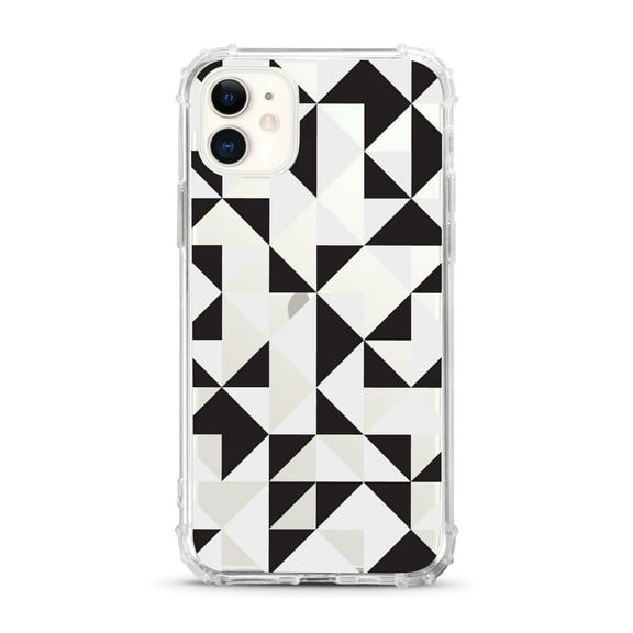 OTM Essentials iPhone 11 Phone Case, Geo Triangle Black