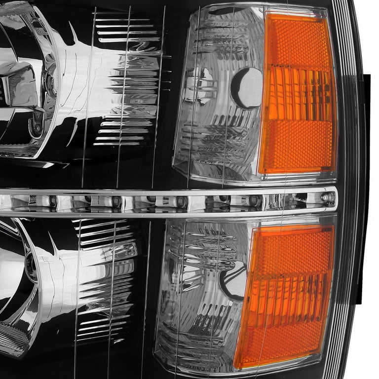 labwork Headlight Assembly Replacement for Chevy Silverado 1500 LTZ RST 2022-2024 Headlights w/DRL Projector Set Driver Side LH