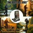 thumbnail image 3 of Silent Hunter Men’s Waterproof Hunting Boots, Insulated Rubber Neoprene Boots, 3 of 10