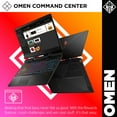 thumbnail image 4 of Omen by HP Gaming Laptop 15.6", Intel Core i7-9750H, NVIDIA RTX 2060 6GB, 16GB Memory, 1TB Hard Drive + 256GB SSD, 4 Zone Backlit Keyboard, 15-dc1069wm, 4 of 15