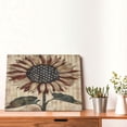 thumbnail image 4 of Balery USA Sunflower Flag Pattern Canvas Decorative Picture – 30x40in Premium Wall Art, Modern Canvas Print for Home Decor（Horizontal）, 4 of 6