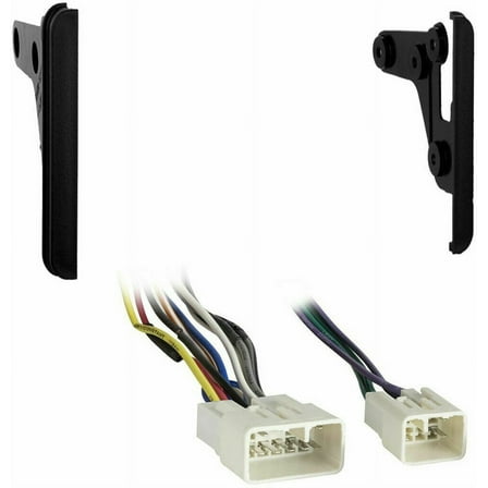 ABSOLUTE 2004-2006 SCION xA CAR STEREO DASH INSTALL KIT, with WIRE HARNESS