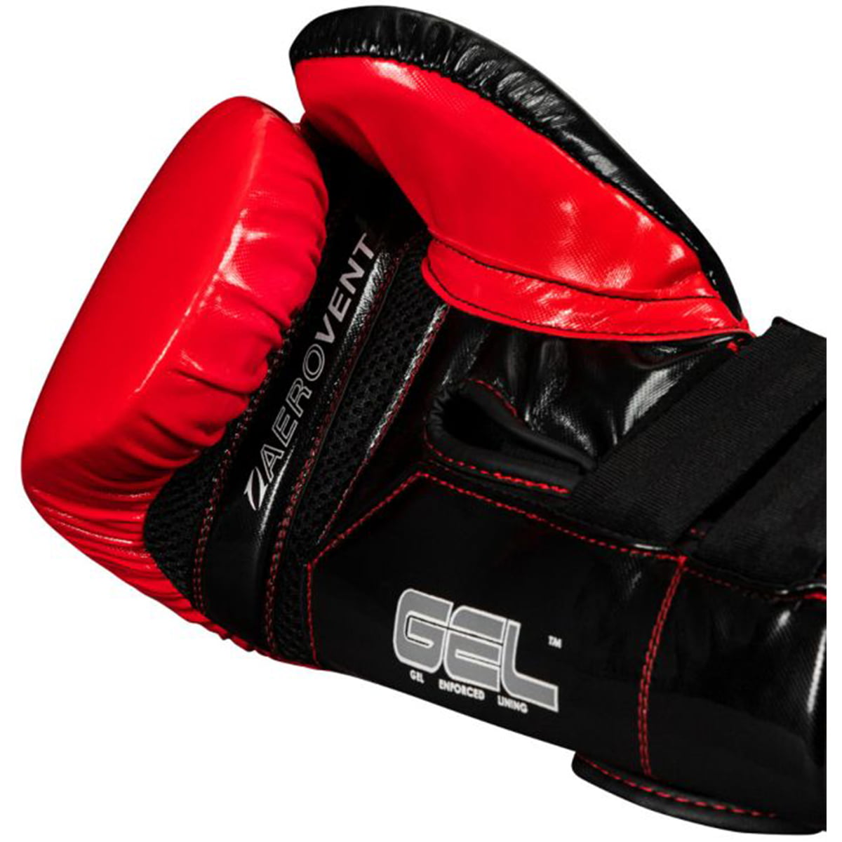 Red/Black Title Boxing Gel Glory Super Bag Gloves 