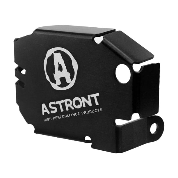 Accesorio de cubierta protectora del acelerador de motocicleta, resistente al desgaste, cubierta de aleación de aluminio. Negro